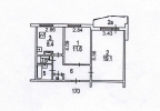 Продажа, Двухкомнатная квартира, Зеленоград, 16-й мкр., д.1606, м.Речной вокзал по цене 6 350 000 руб - фото 1 - фото 2