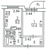 Продажа, Однокомнатная квартира, Москва,  СЗАО, ул.Волоцкой переулок, д.7, к.1, м.Митино по цене 5 300 000 руб - фото 1 - фото 2 - фото 3 - фото 4 - фото 5 - фото 6 - фото 7 - фото 8