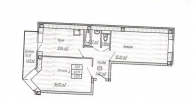 Продажа, Двухкомнатная квартира, Клин, ул.Клинская, д.54, к.2, м.Речной вокзал по цене 2 850 000 руб - фото 1 - фото 2 - фото 3 - фото 4 - фото 5