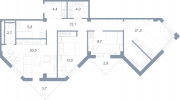 Продажа, Трехкомнатная квартира, Зеленоград, ул.андреевка, д.вл13с3 по цене 7 850 000 руб - фото 1 - фото 2 - фото 3
