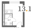Продажа, Однокомнатная квартира, Зеленоград, 8-й мкр., к.814, м.Комсомольская (СЛ) по цене 4 388 650 руб - фото 1 - фото 2 - фото 3 - фото 4 - фото 5 - фото 6 - фото 7